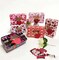 Valentine Heart Window Bakery Boxes – Assorted Designs (Set of 6)